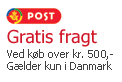 Tilbuddet g�lder kun ved indenlandske forsendelser