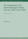 The Unemployed in the Danish Newpaper Debate from the 1840s to the 1990s