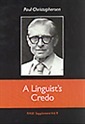 A Linguist\'s Credo