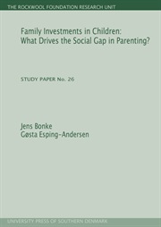 Family Investments in Children: What drives the Social Gap in Parenting?