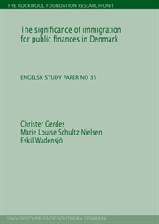 The significance of immigration for public finances in Denmark