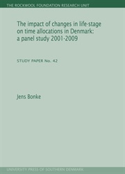 The impact of changes in life-stage on time allocations in Denmark: a panel study 2001-2009