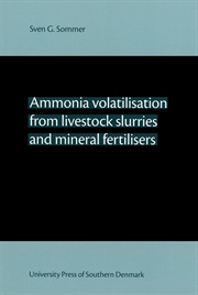 Ammonia volatilisation from livestock slurries and mineral fertilisers