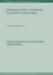 Estimating the Effect of Emigration from Poland on Polish Wages 
