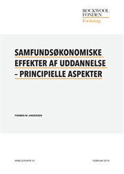 Samfundsøkonomiske effekter af uddannelse